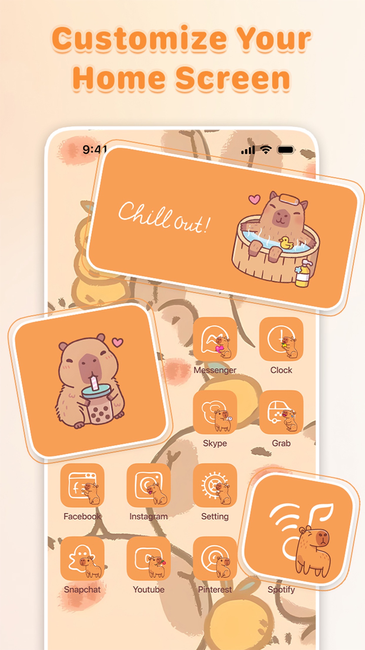Themie: Icon themes & Widget screenshot 6