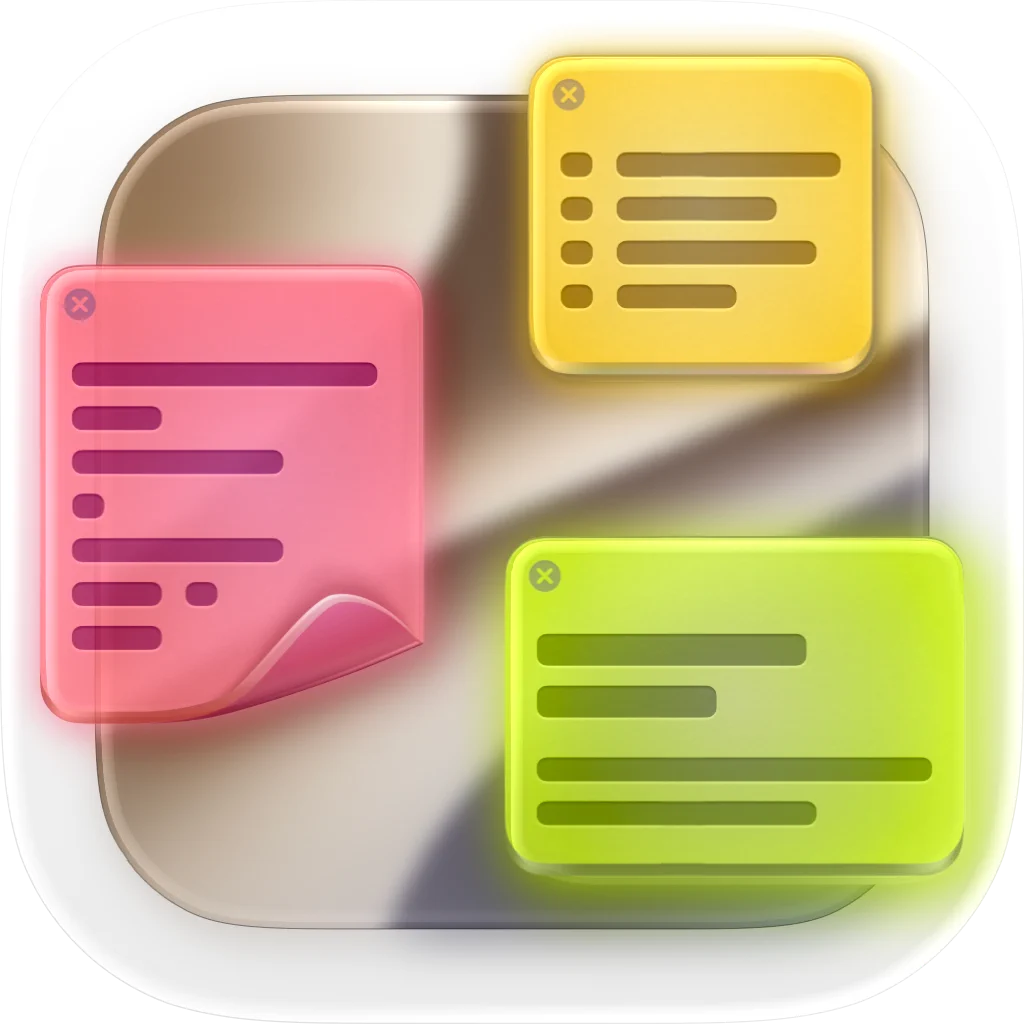 Quick Note: Sticky Notes Menu