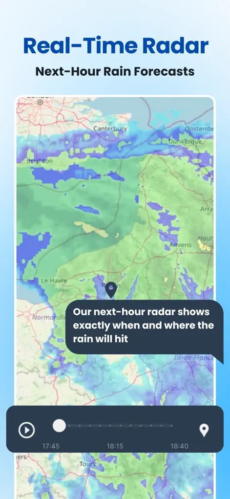 Rain Now : Rain Radar & Alerts - Weather App | MWM