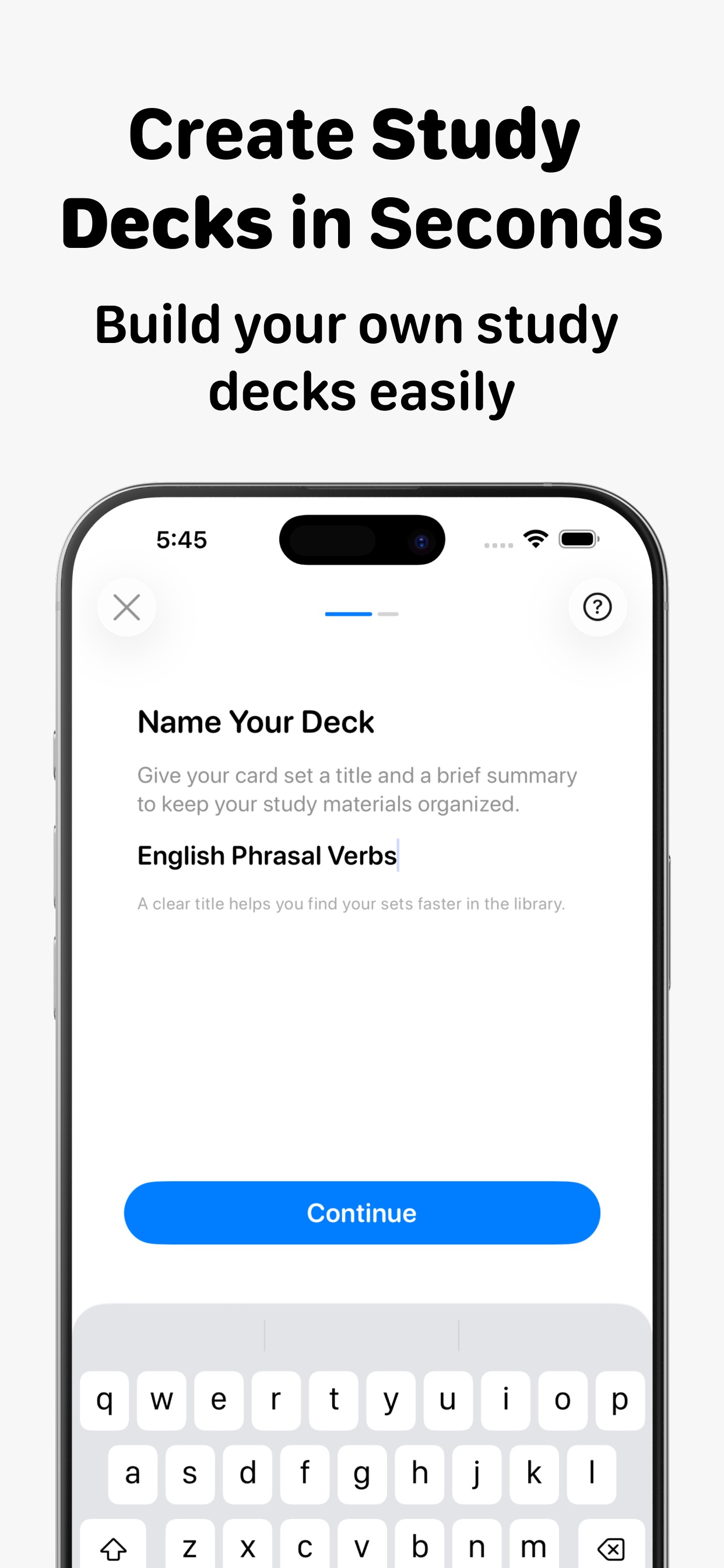 Screenshot 4 of Booklet: Cards Learning