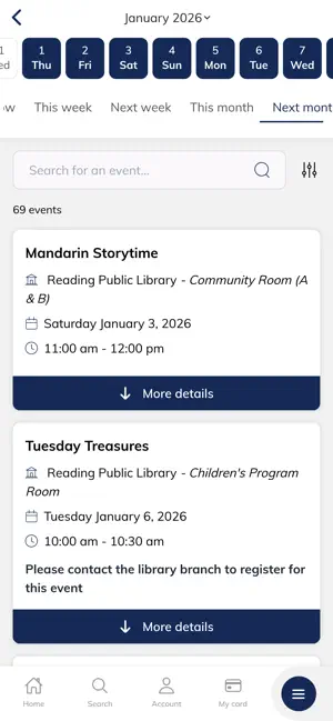 Reading Public Library App screenshot 3
