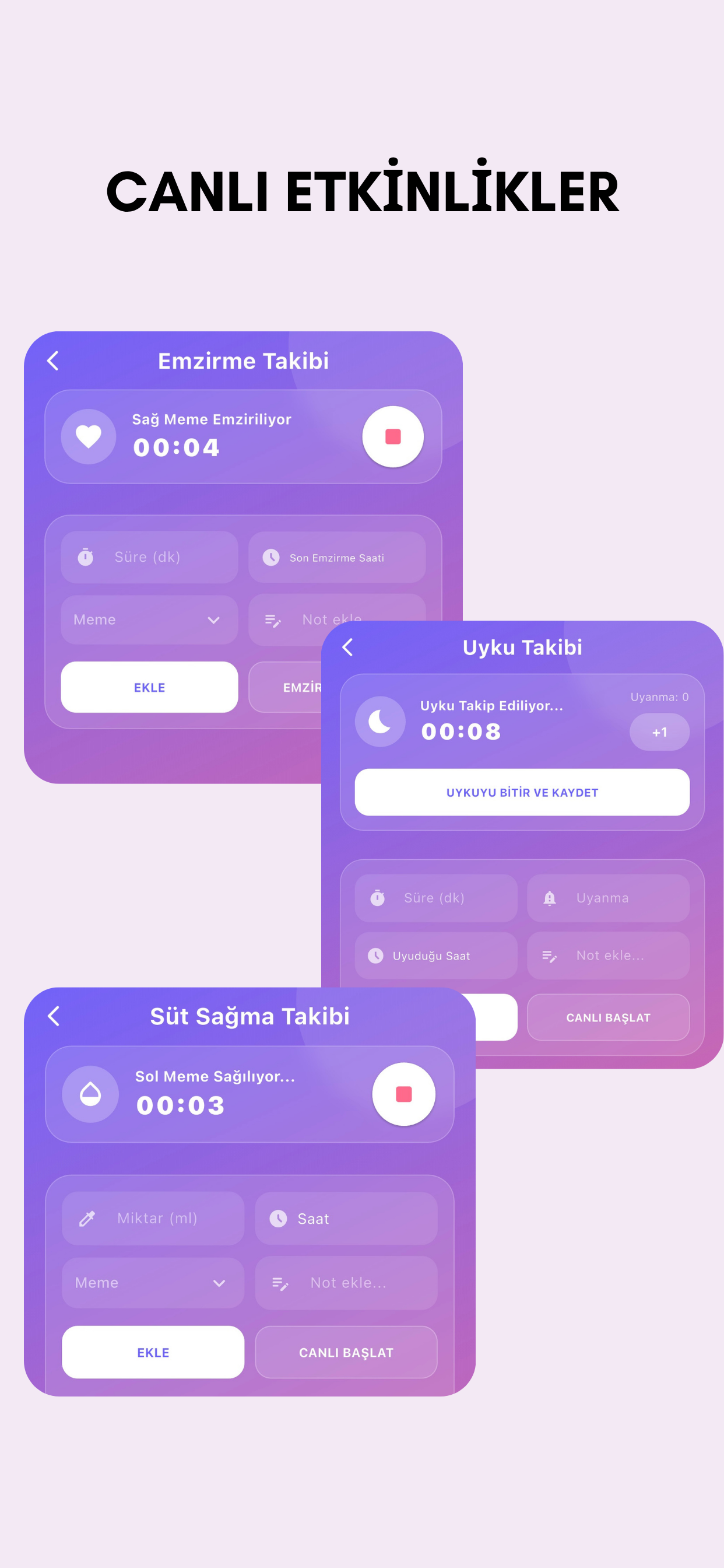 Lavli Regl, Gebelik, Bebek