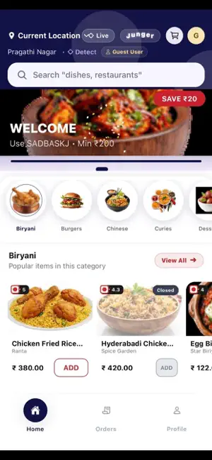 Junger Express – Order Food screenshot 2
