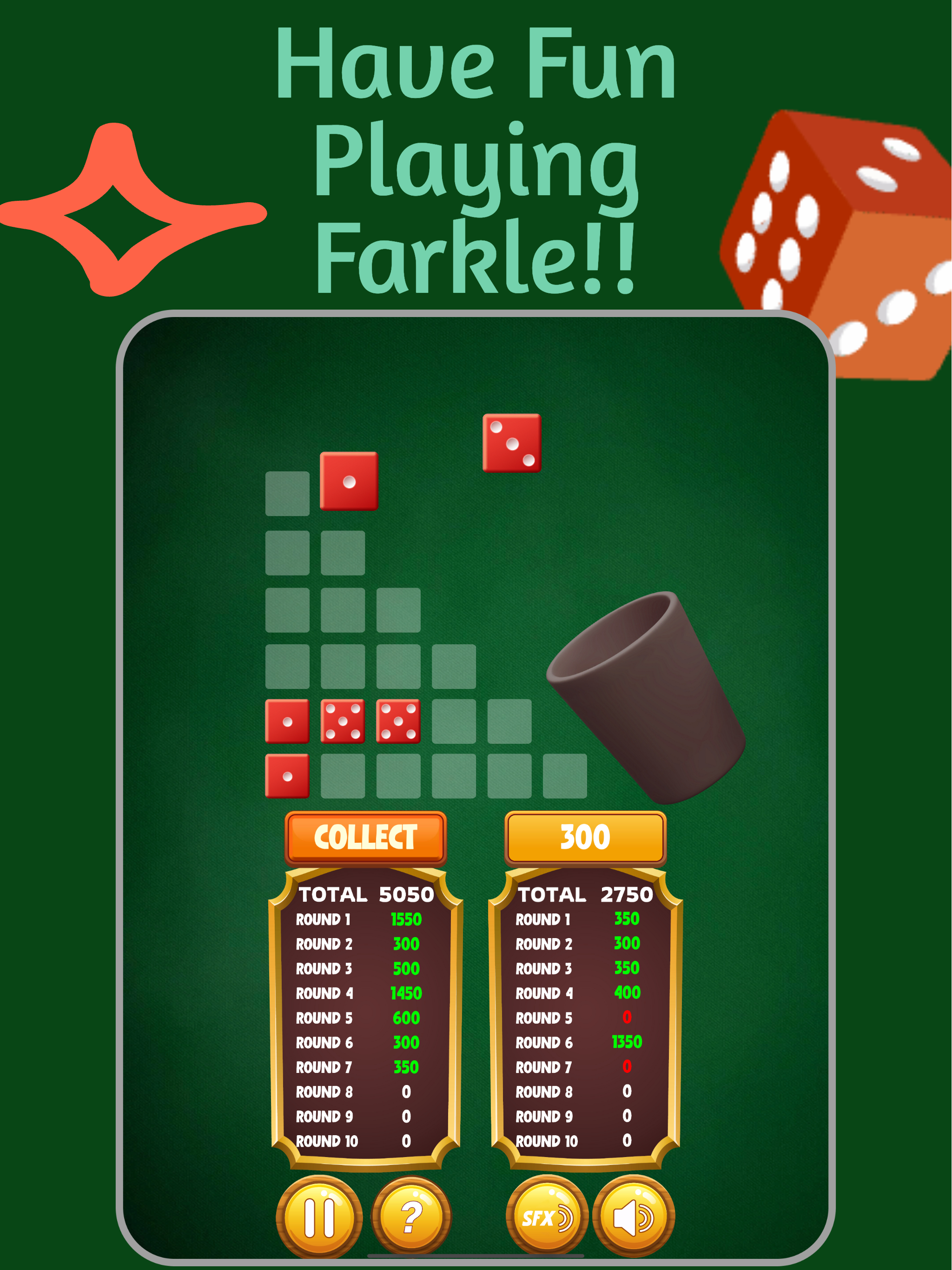 Farkle - Dice Game screenshot 6