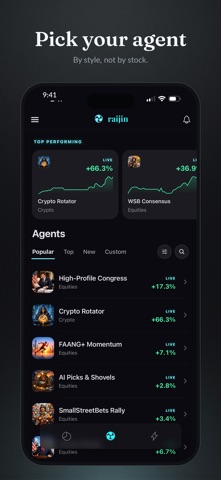 Raijin iPhone screenshot
