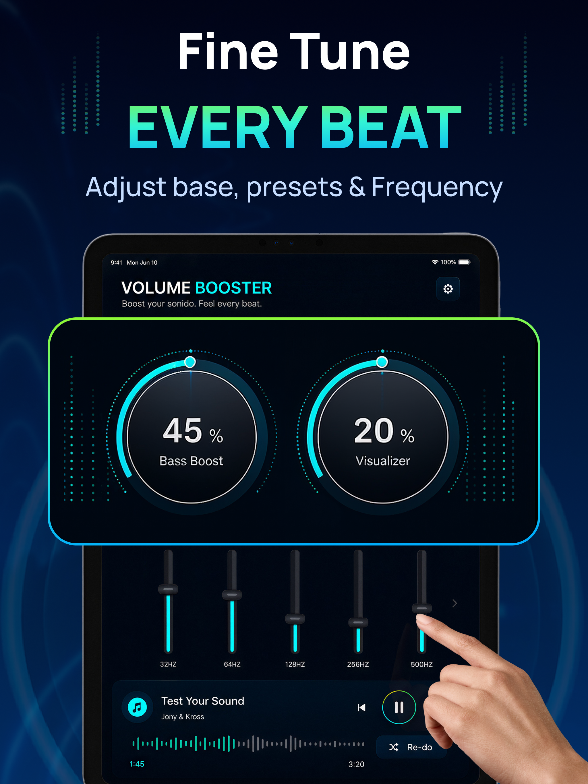 Volume Booster Sound Equalizer screenshot 7