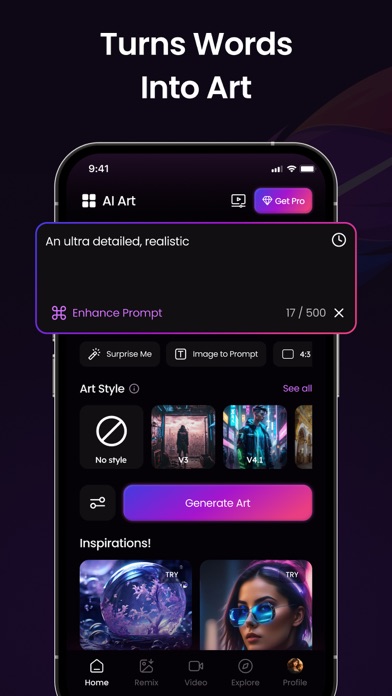 Dall AI Art Powered by OpenAI Screenshot