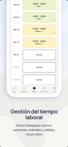 BizneoHR iPhone screenshot 3