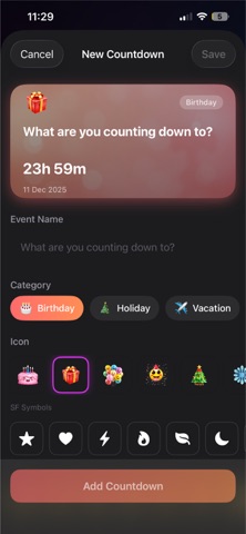 Await - Countdown Timer Screenshot 4 of 4