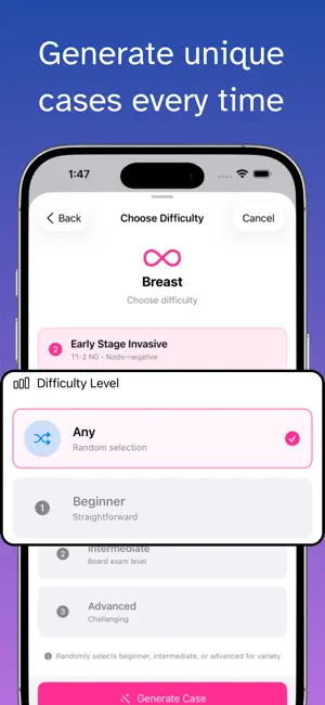 Rad Onc Oral Board Sim screenshot 2