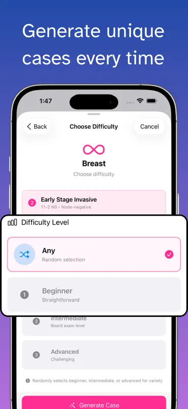 Rad Onc Oral Board Sim screenshot 2 of 6