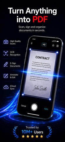 PDF Scanner: OCR & Sign Docs Screenshot 1 of 6