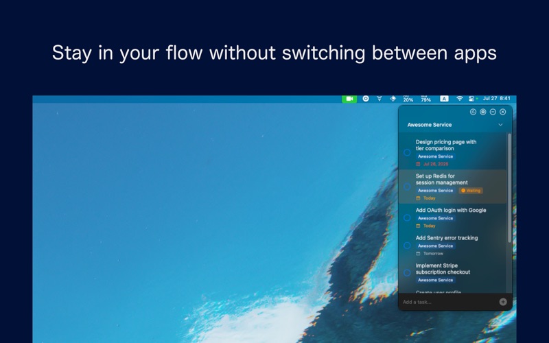 Vigilare - Enhanced Reminders app screenshot