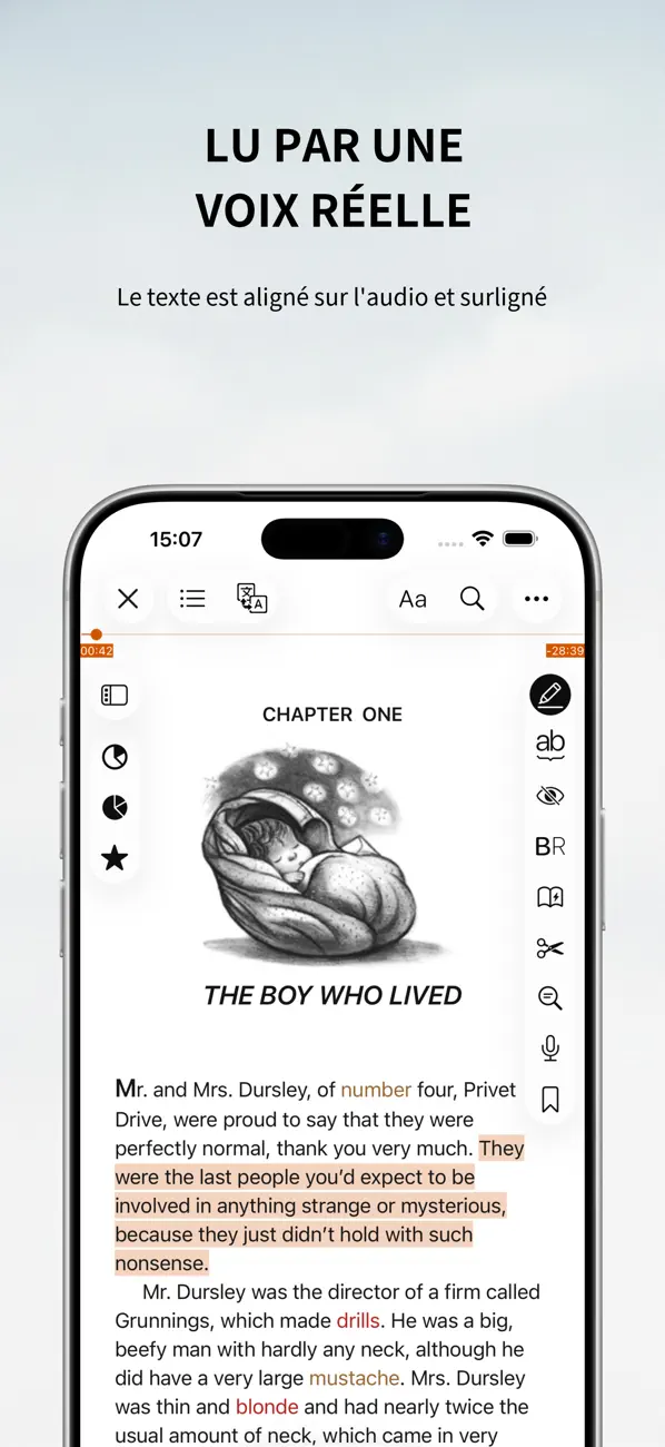 Screenshot #2 pour TingYue – Lecture en VO facile