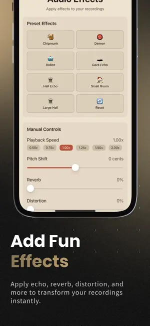 Reverso - Play Reverse Audio screenshot 2