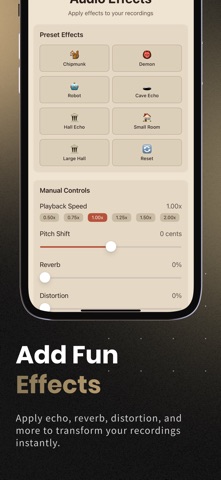 Reverso - Play Reverse Audio screenshot