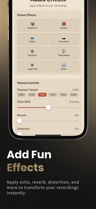 Reverso - Play Reverse Audio Screenshot 2 of 8