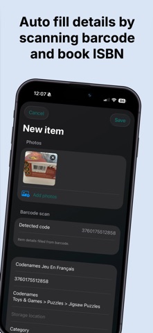 Yard Sale Inventory iPhone screenshot