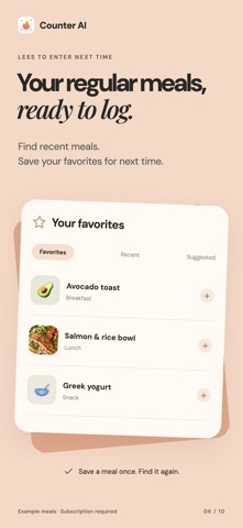 Calorie Tracker: Counter AI Screenshot 6 of 10