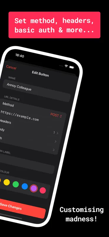 wrist/off - Webhook Shortcut screenshot 4 of 6