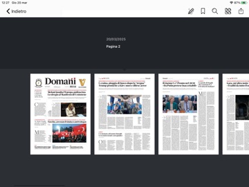 Domani iPad screenshot 7