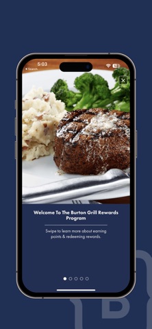 Burtons Grill Rewards Screenshot 1 of 8