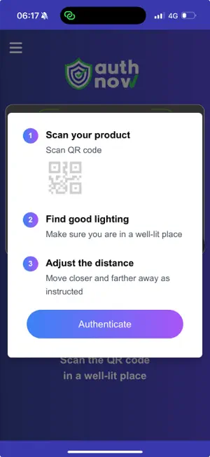 AuthNow – Product Verification screenshot 2