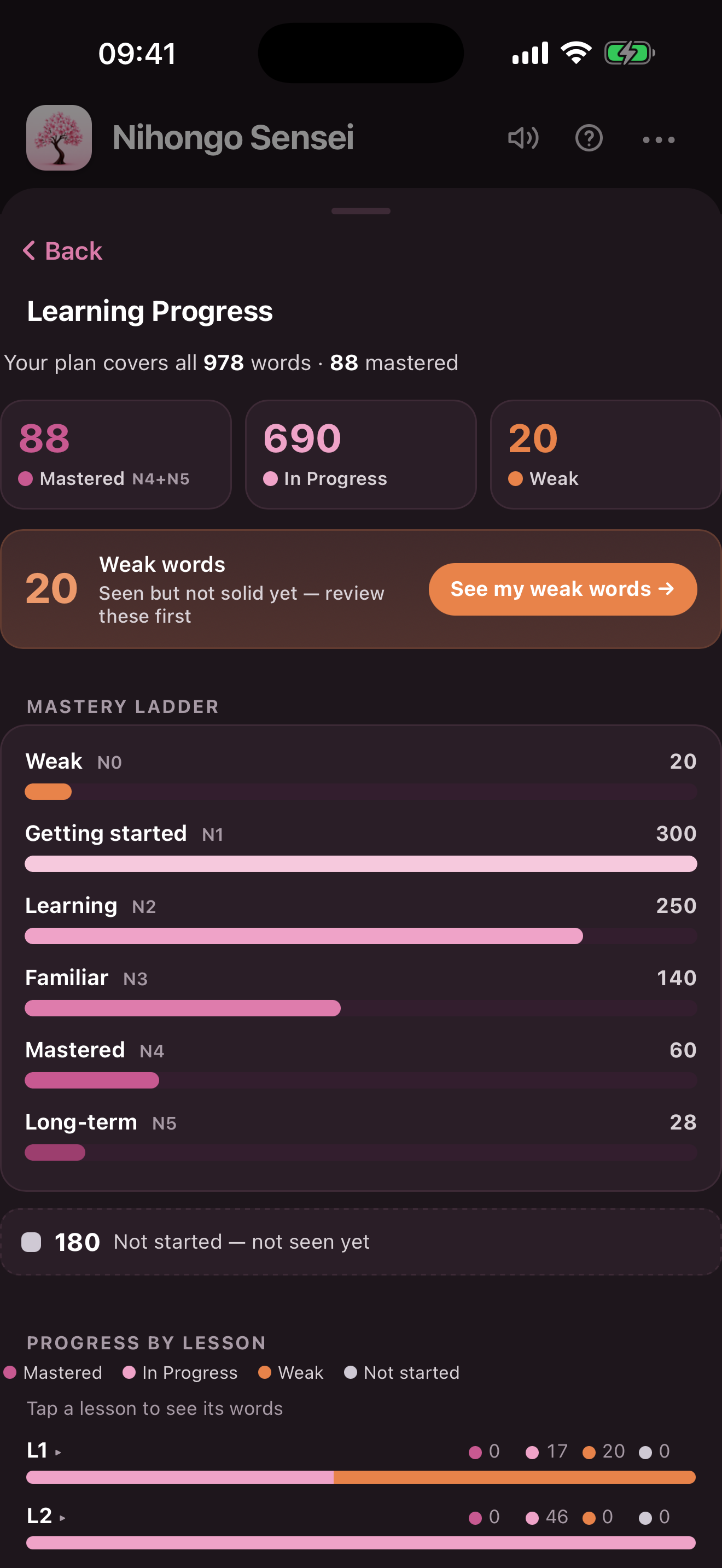 Nihongo Sensei: Japanese screenshot 5