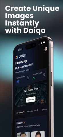 Daiqa – AI Art & Photo screenshot