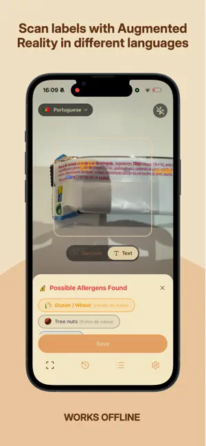 Alergio: Food Allergy Scanner screenshot 4