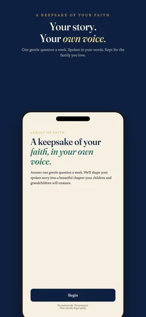 Legacy of Faith screenshot 1