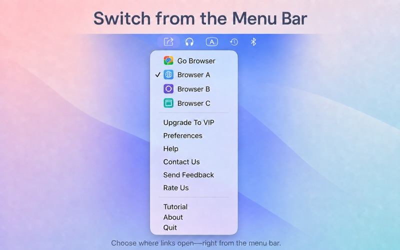 Go Browser: Multi-Browser Kit iPhone screenshot