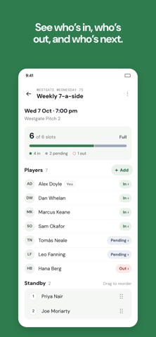 Muster: Group Organizer screenshot 1