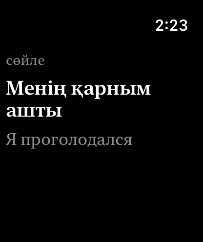Soyle: казахский язык screenshot 8