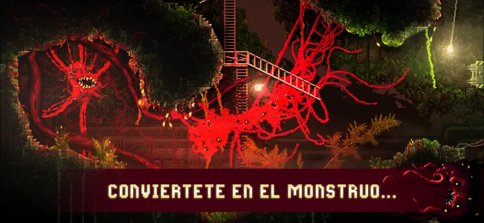 Captura de pantalla de Carrion en iPhone 2