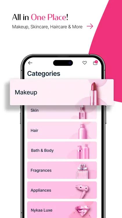 Screenshot 3 di 6 di Nykaa – Makeup/Beauty Shopping