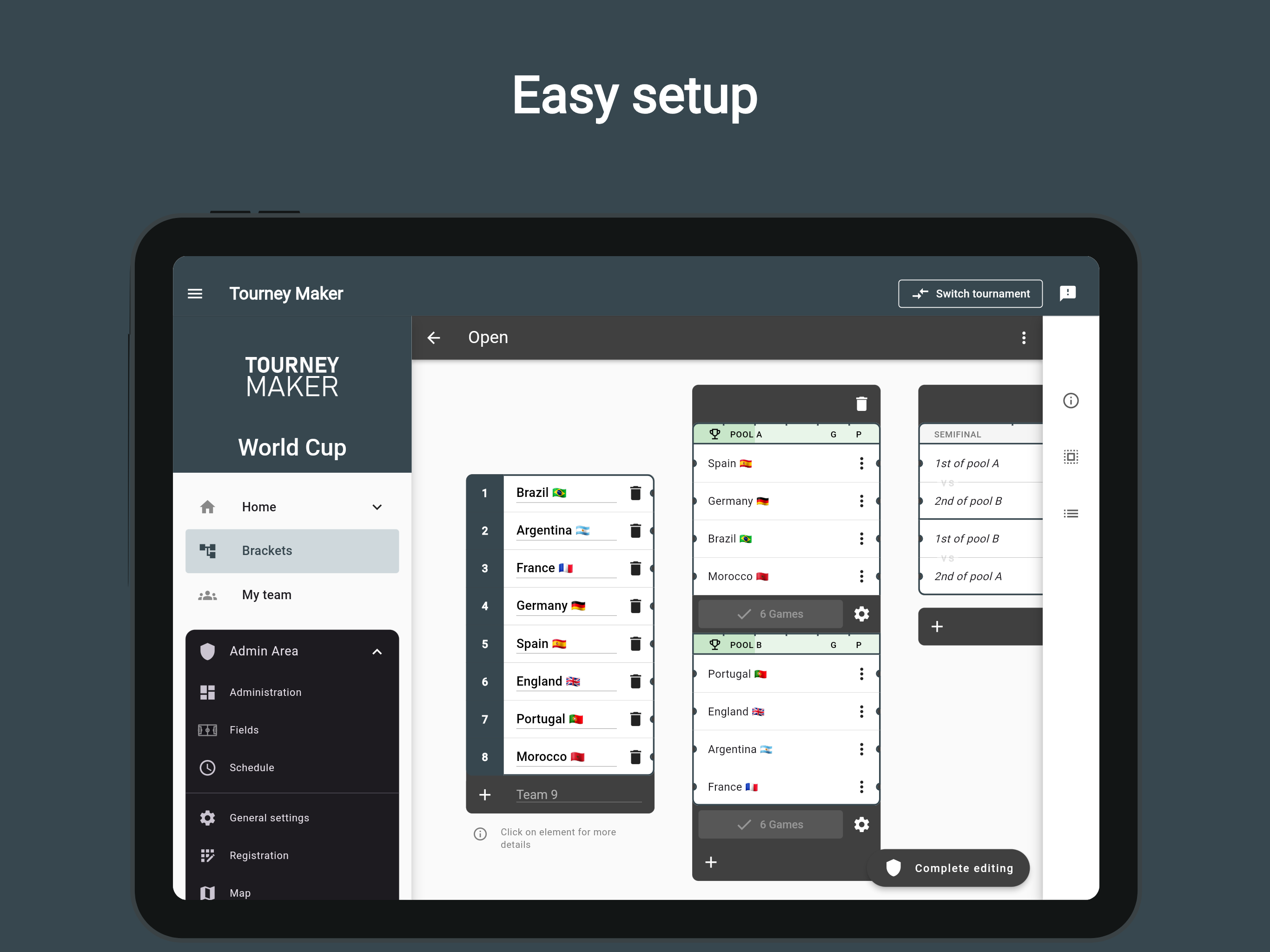 Tourney Maker screenshot 13