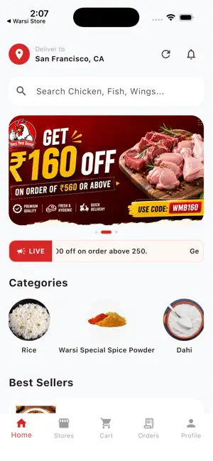 Warsi Meat Bazaar screenshot 1