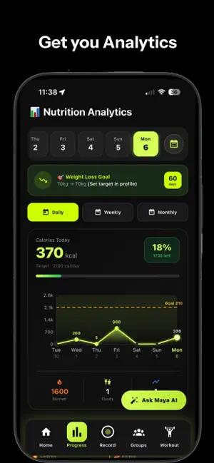 Trakon - Fitness Tracker screenshot 1
