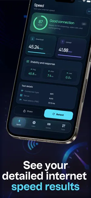 Internet Speed Test WiFi 5G 4G screenshot 2