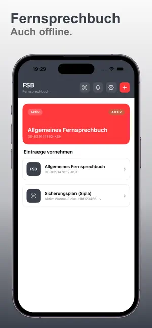 Fernsprechbuch screenshot 1