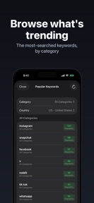ASO Keyword Tracker - Kranked screenshot