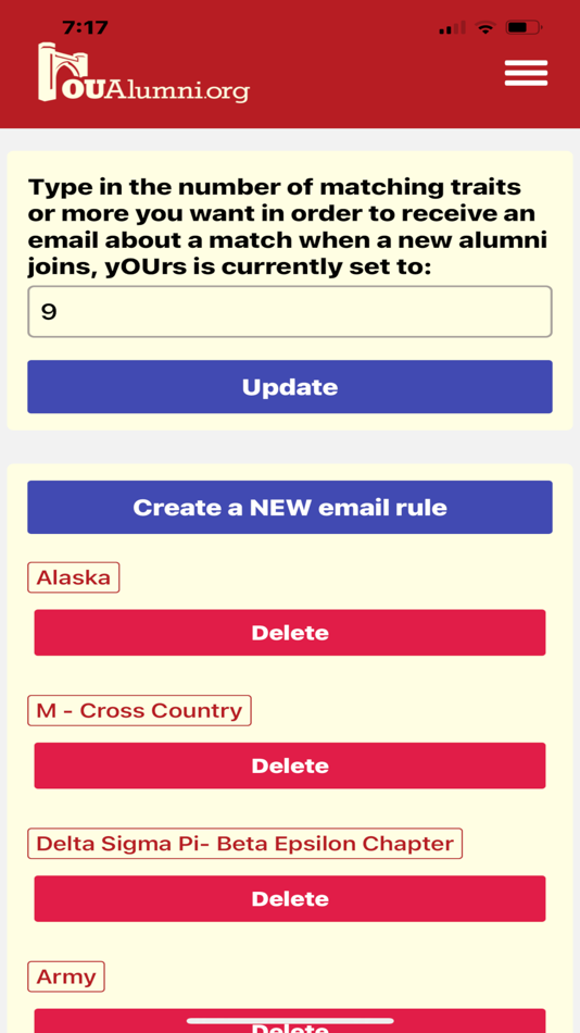 #2. OU Alumni (iOS) 由: Alumni Match LLC
