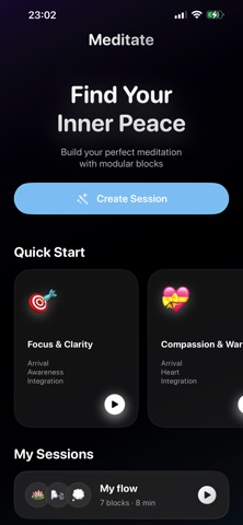 Meditation Block Screenshot 3 of 4
