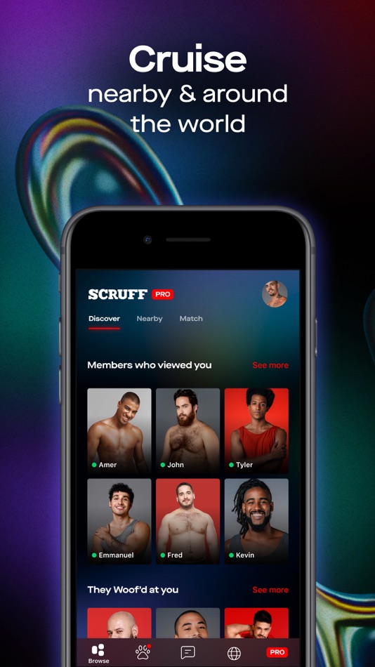 #2. SCRUFF - Gay Dating & Chat (iOS) Göre: Perry Street Software, Inc