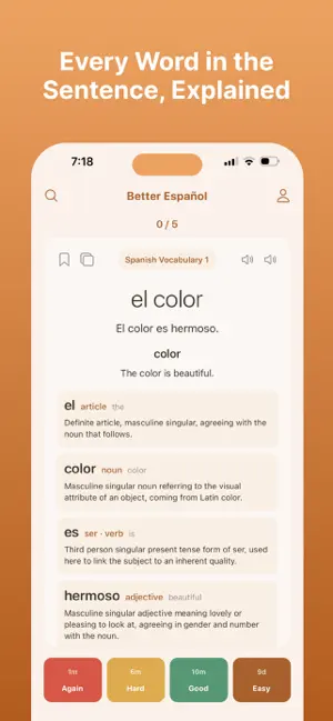 Better Español - Learn Spanish screenshot 2