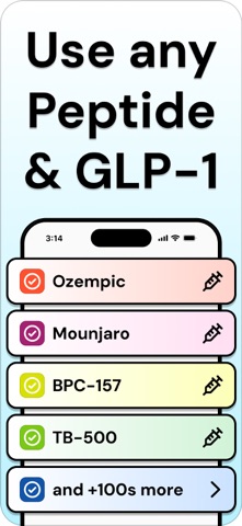 Peptide Tracker - PepSync Screenshot 2 of 8