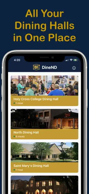 DineND screenshot 1