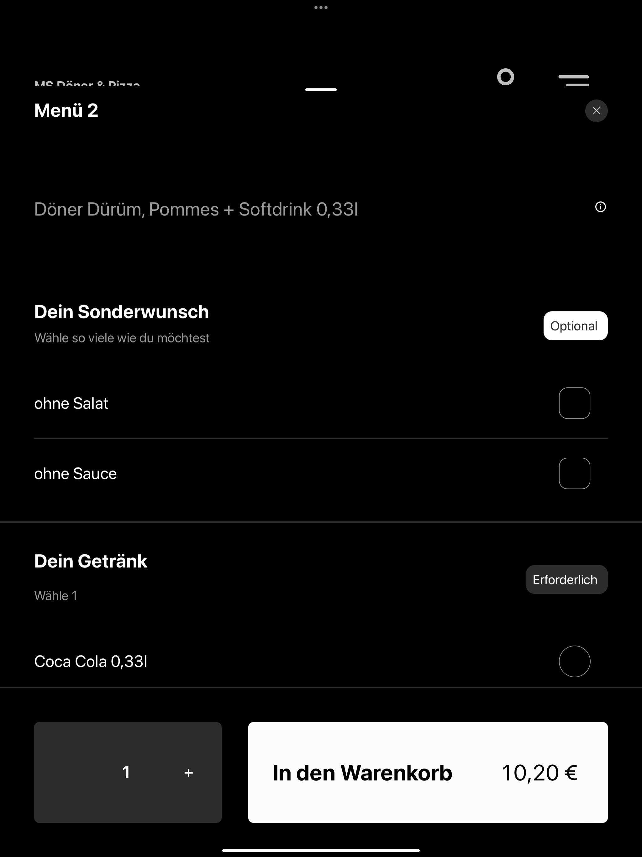 MS Döner & Pizza screenshot 8