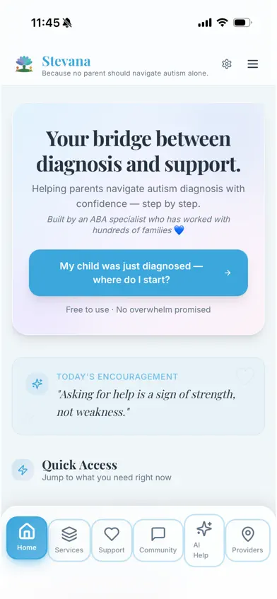 Stevana: Autism Support screenshot 1